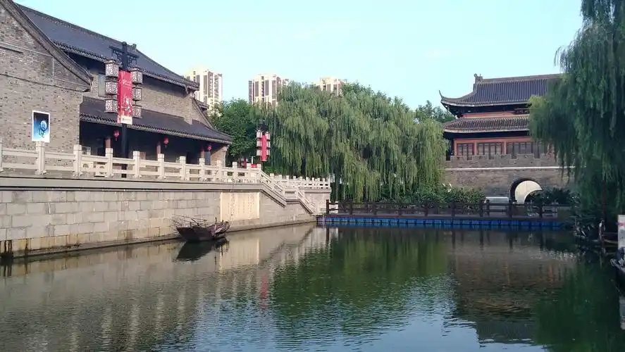 江苏盐城市城区内有一条水街,你们听说过吗?