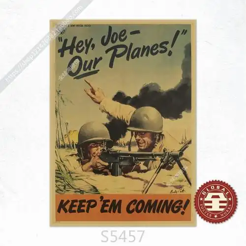 苏联二战卫国战争反法西斯招贴画复古牛皮纸海报装饰画酒吧现代装饰画