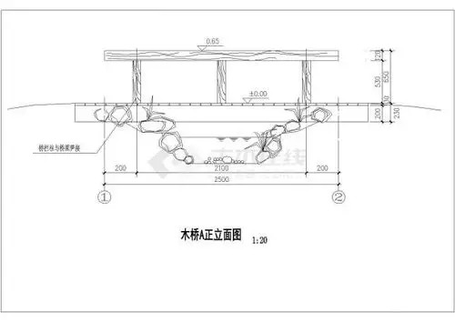 泳池木桥b2-2剖面图4分4220上传于:2018-11-26 15:00:00来自:建筑设计
