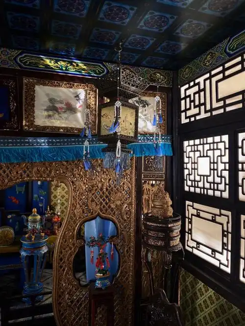 展示obitsuob27清代人偶古装景仁宫布景