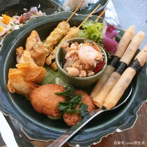 泰国曼谷美食|nara网红米其林推荐餐厅|曼谷必拔草餐厅