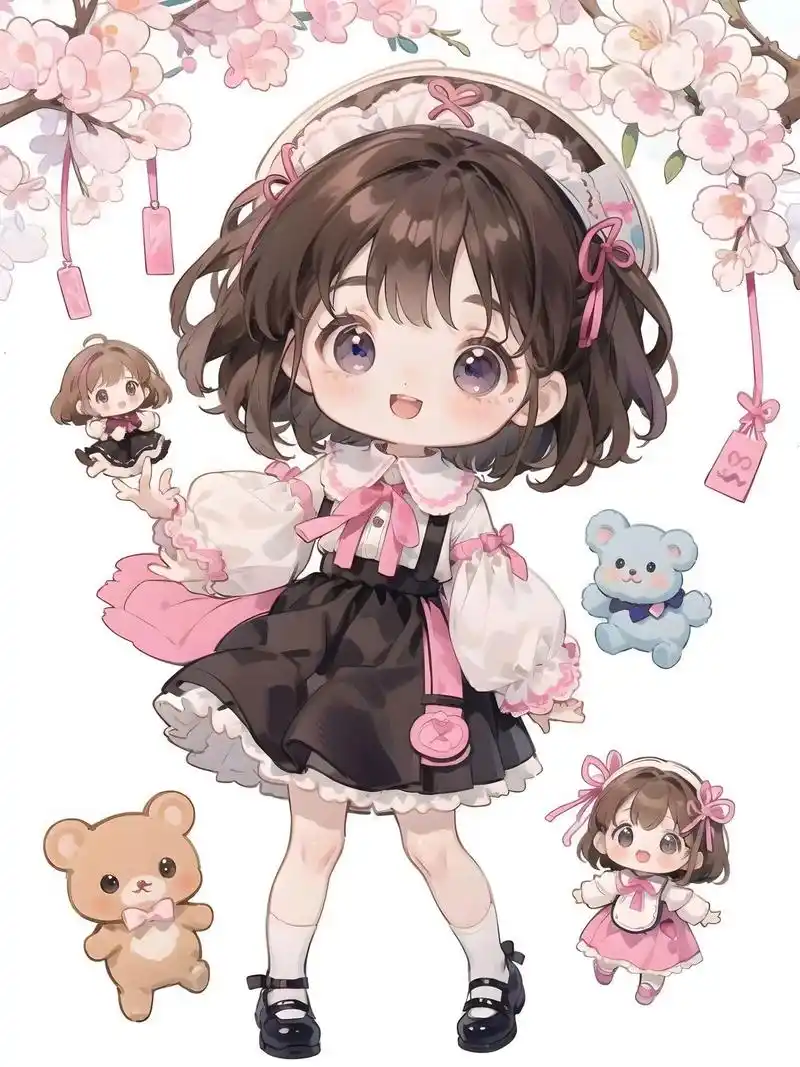 你最喜欢哪个71q版动漫人物 动漫女孩.