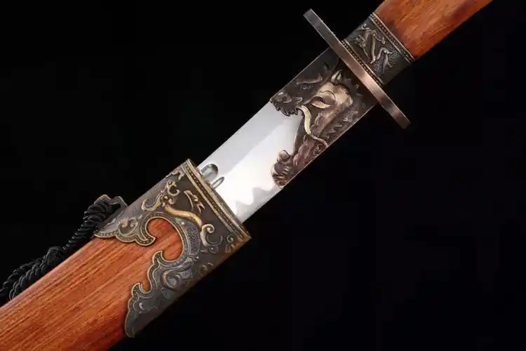 夹钢锻造的精品短刀五枚合小清刀