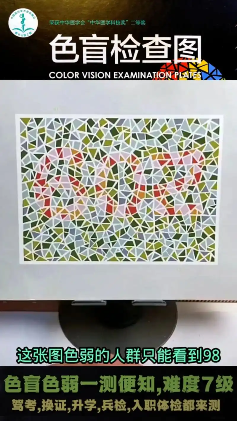 老铁,你都看对了吗?#色盲色弱测试 #色盲色弱 #驾考一把过