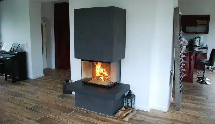 德国住宅内部壁炉烟囱系统一瞥