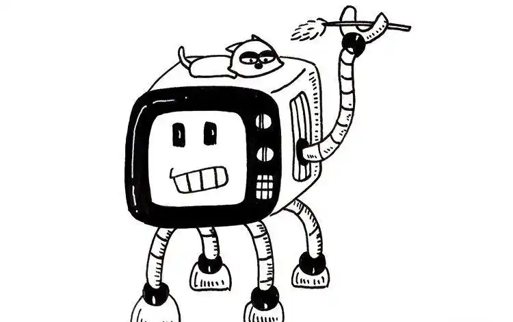 机器人简笔画大全_卡通简笔画_简笔画大全