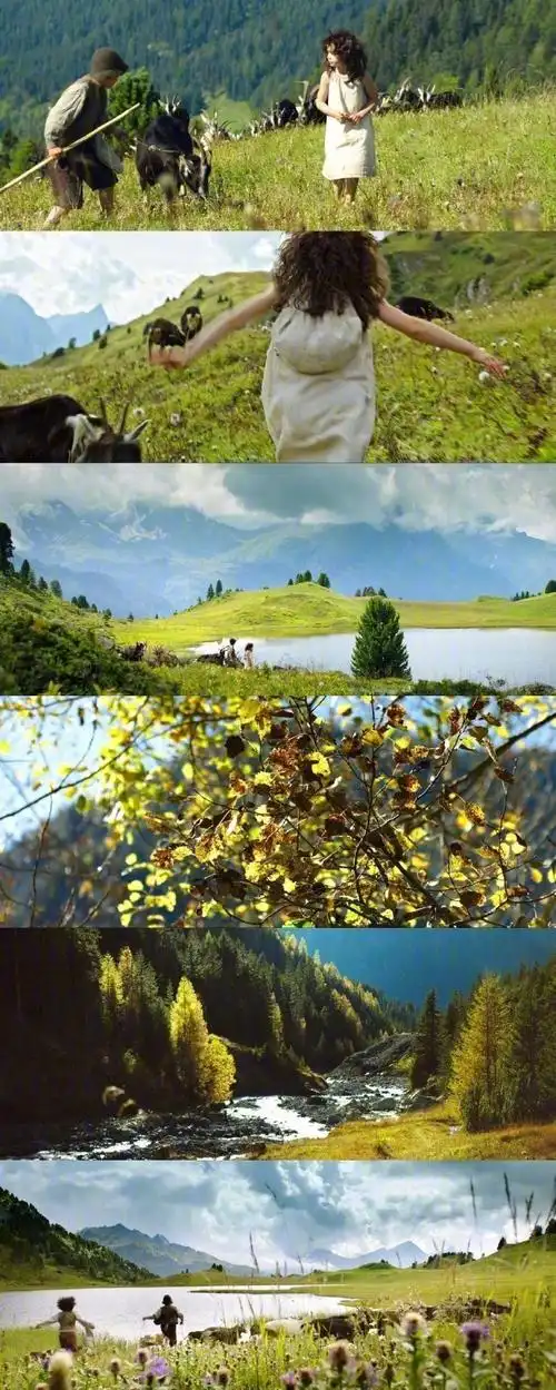 《海蒂和爷爷》中的美景 zt