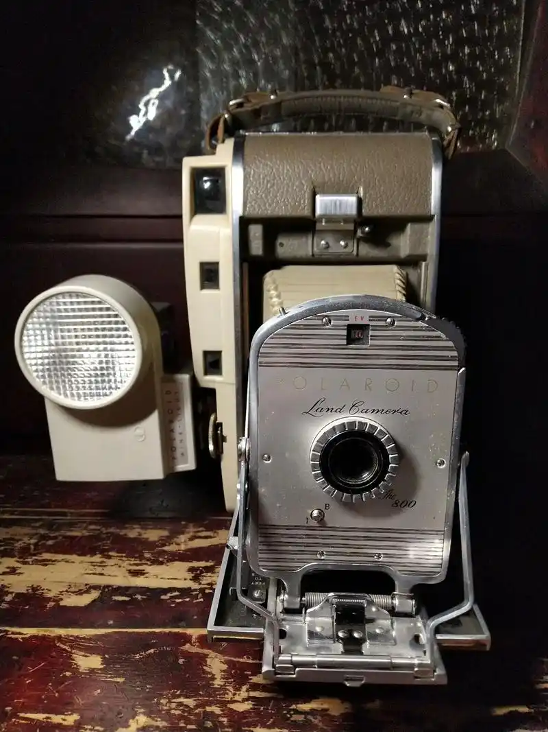 老式宝丽来相机#老相片#记录每一刻 - 抖音