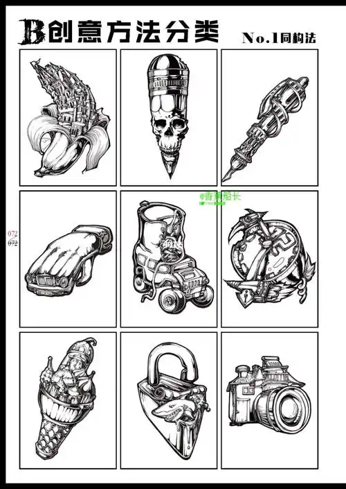 图形创意方法分类南昌航空艺术设计考研
