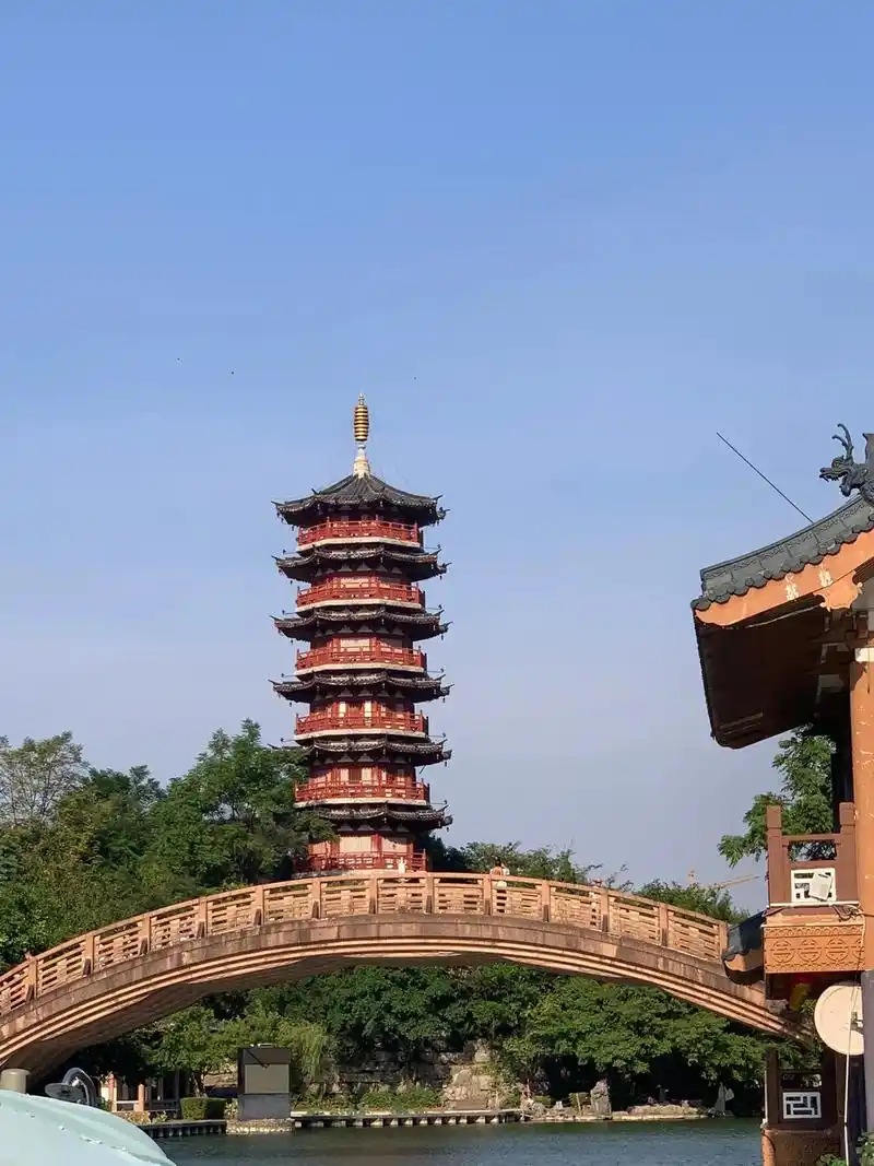 广西桂林两江四湖.木龙湖!#希望我的作品给您带 - 抖音