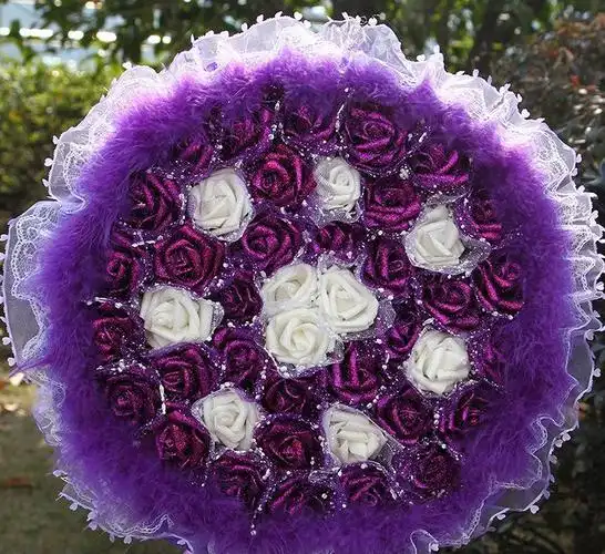 紫玫瑰花图片(紫玫瑰花图片真实照片)