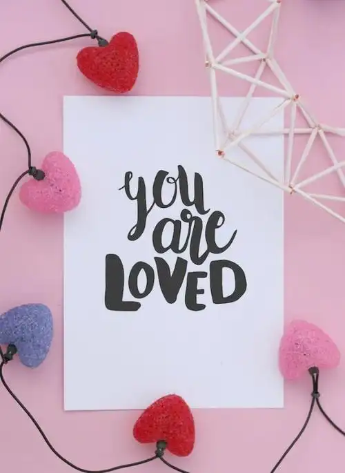 you are loved print // free download