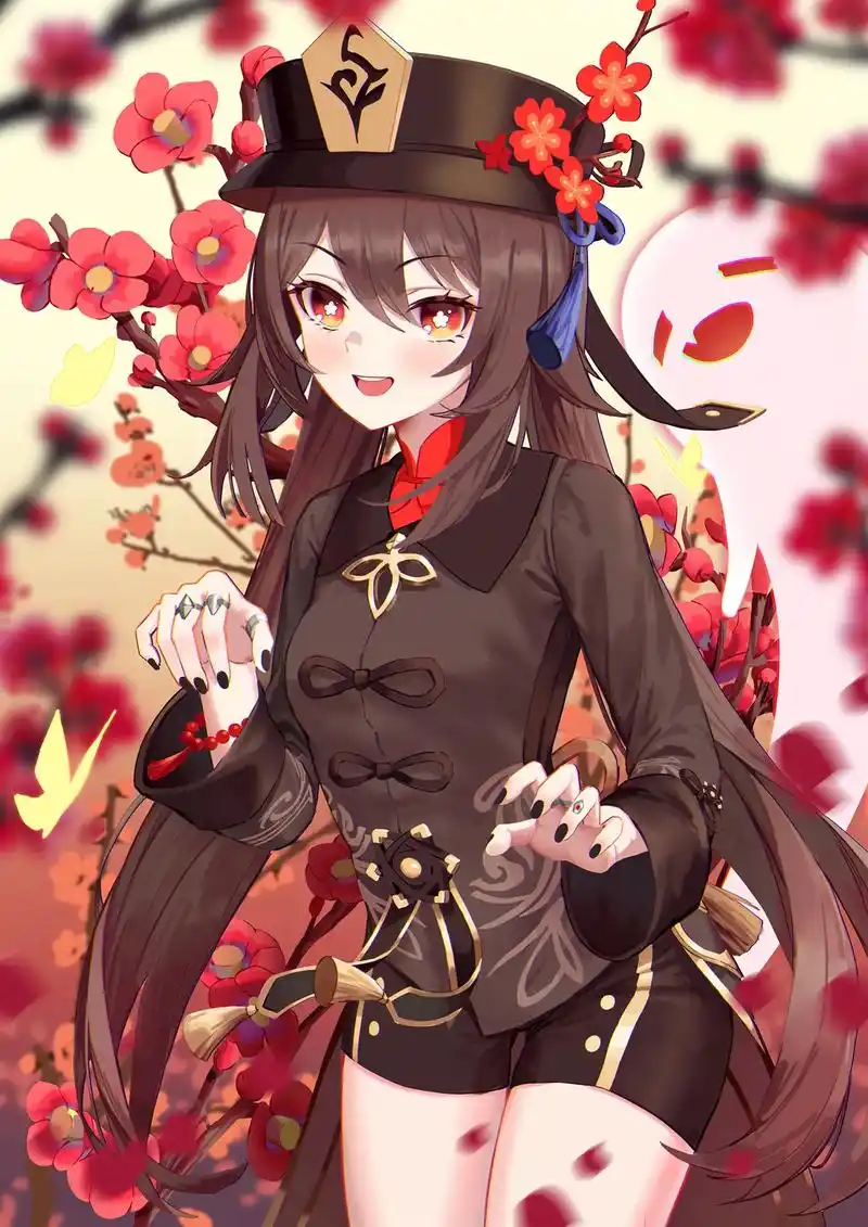 随缘更新#二次元 #动漫老婆 #原神 #胡桃 - 抖音