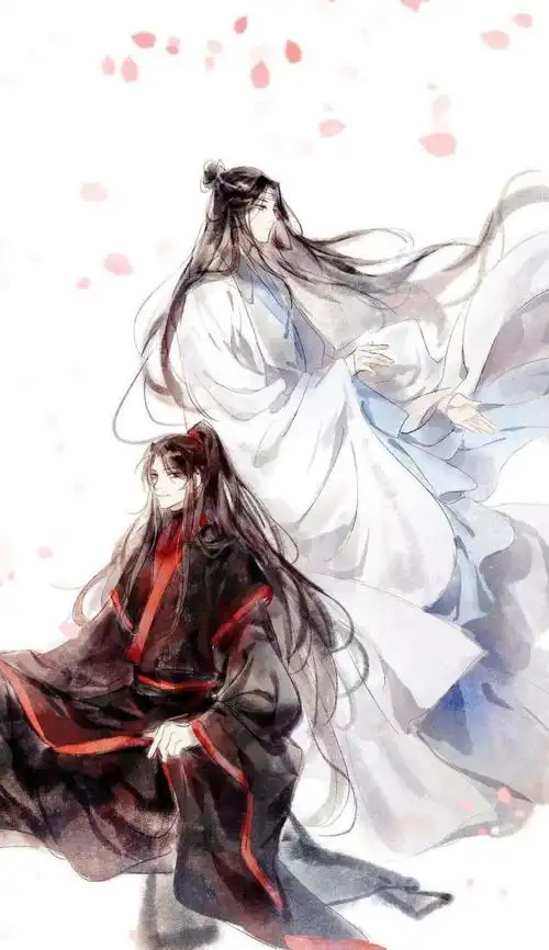 《魔道祖师》忘羡壁纸 我想带一人回云深不知处 带回去,藏起来.
