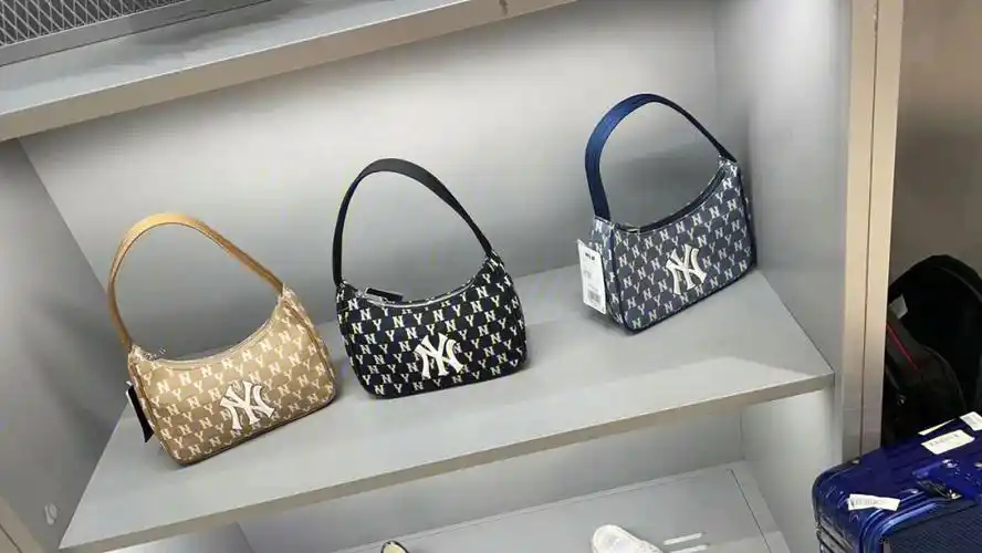 韩国mlb的包包实拍