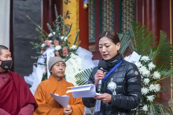 圣境法讯常青老喇嘛追思法会在五台山文殊寺举行