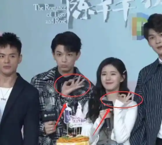 原创赵露思丁禹兮终于同框当看到露思比心男生反应甜出姨母笑