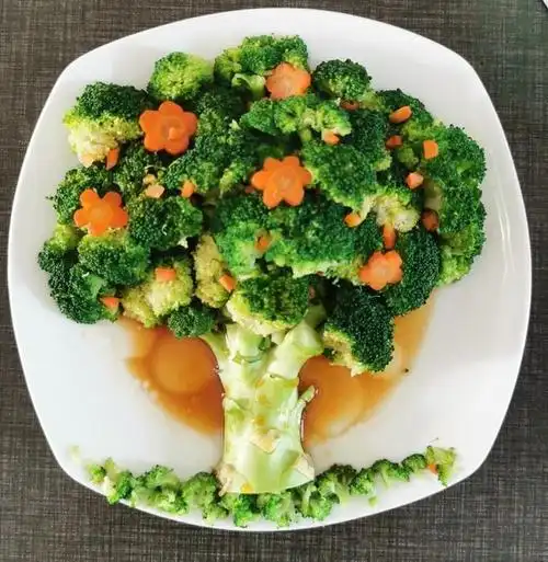 取个名称好难403g做的西蓝花之发财树