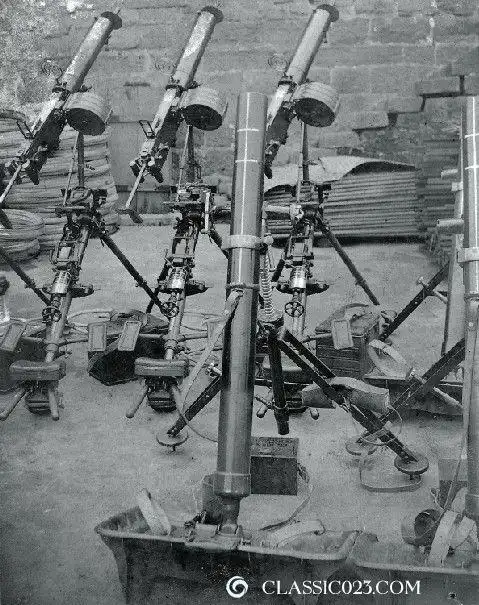 迫击炮,民国二十年(1931年)测试后效果良好而委托在南京的金陵兵工厂