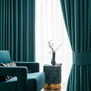 巧耐2021年新款全遮光加厚窗帘现代简约轻奢北欧ins风成品窗帘布定制