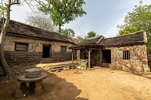 山东省临沂市沂南县沂蒙红色影视基地,战神拍摄主场景