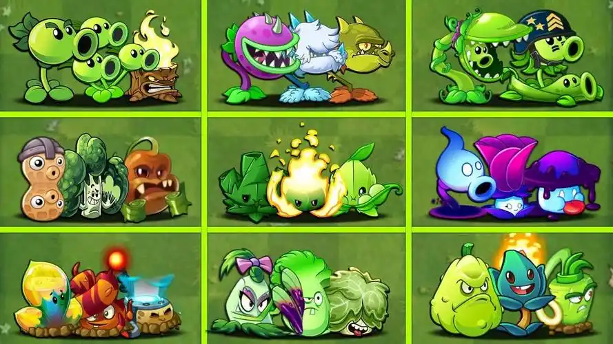 pvz2 -随机16队植物战-哪个植物队将获胜