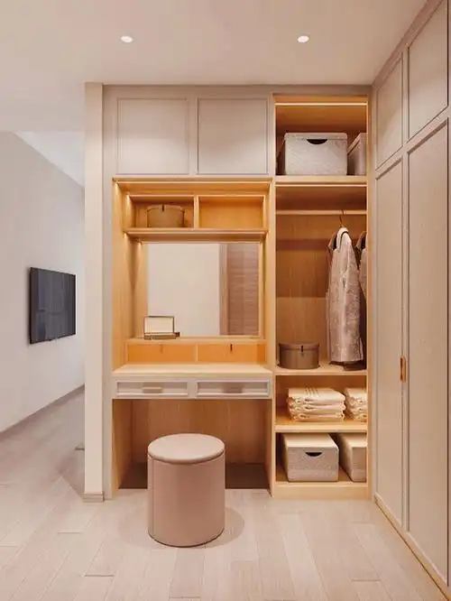 3㎡小空间打造的衣帽间真香75