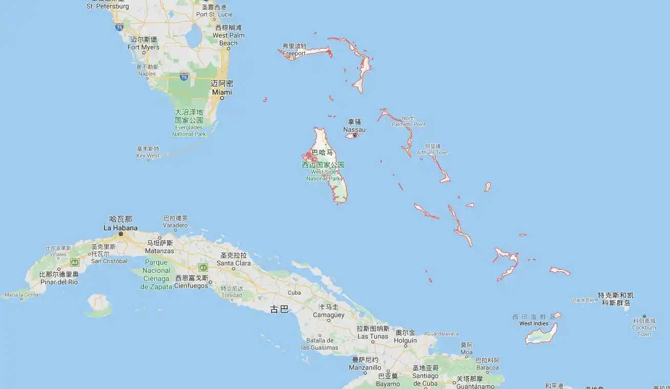 巴哈马与迈阿密仅相隔数十公里但两艘船都遇到了新冠疫情的问题.