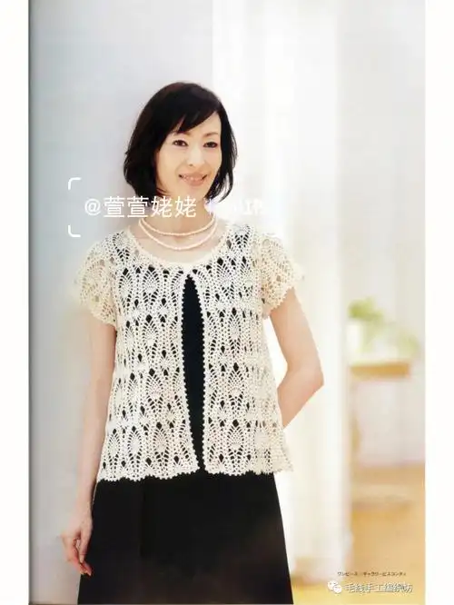 钩针衣服有图解