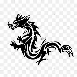 飞腾黑龙花纹