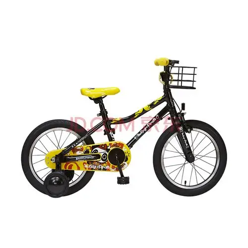 莫曼顿(momentum) ifun-516铝合金车架带辅助轮 16寸童车 王子黑