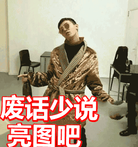 洋气造型装酷废话少说亮图吧gif动图_动态图_表情包下载_soogif