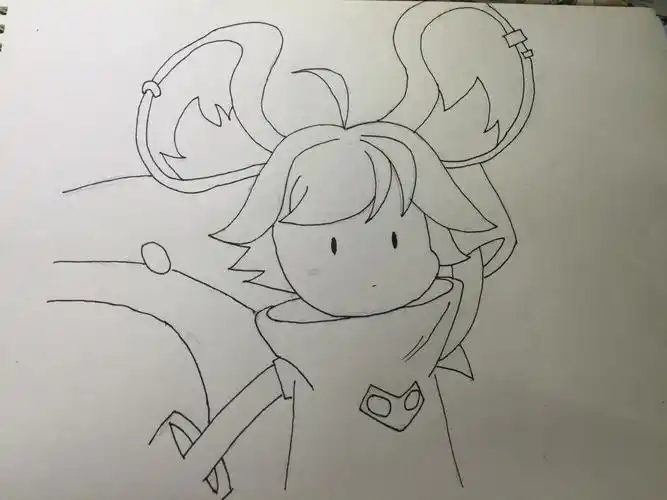 手绘教程如何画一只李元芳