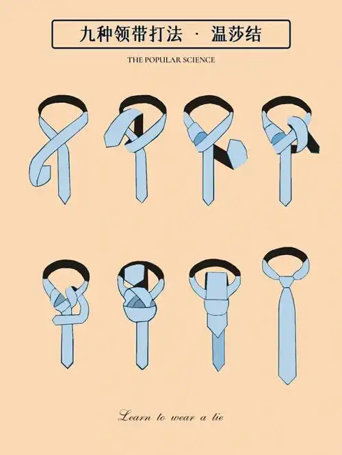 今天准备了9种常用的领带打法,简单易学,赶紧动起来吧.