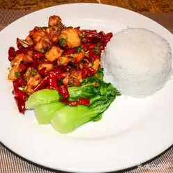 特色辣子鸡饭
