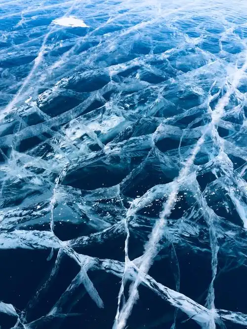 贝加尔湖第五天蓝冰三