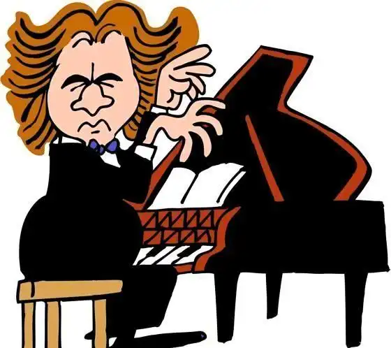 艺术人物 音乐人 矢量素材 eps_0142