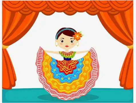 画舞台布景表演舞台背景简笔画舞台幕布图简笔画晚会幕布简笔画春节