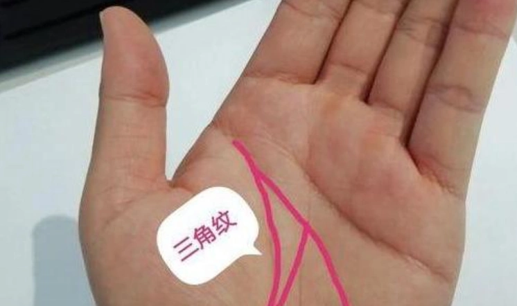 农民常说"三角纹在手,富到九十九",这句话到底是什么意思?