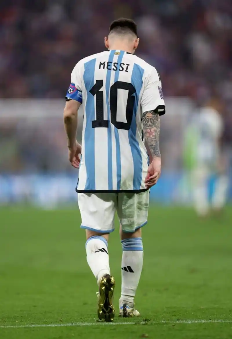 梅西身披阿根廷10号球衣已有15载 经历苦难与欢笑,承受苦难和荣耀 蓝