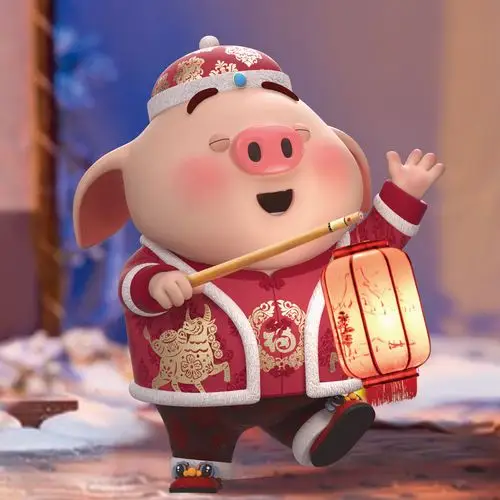 (以上图片来自猪小屁公众号) 喜欢猪小屁好多年了,牛年又出了手机壁纸