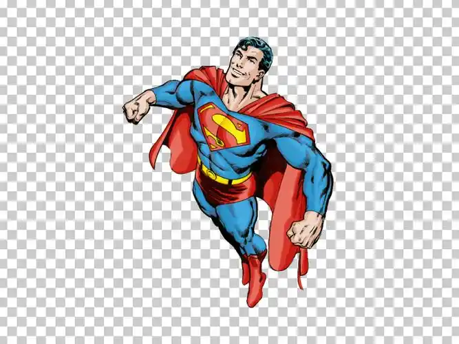卡通超人透明背景pngcartoonsupermantransparentbackgroundpng
