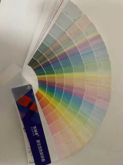 色卡华润漆1808乳胶漆涂料油漆墙面木器漆国际标准色卡