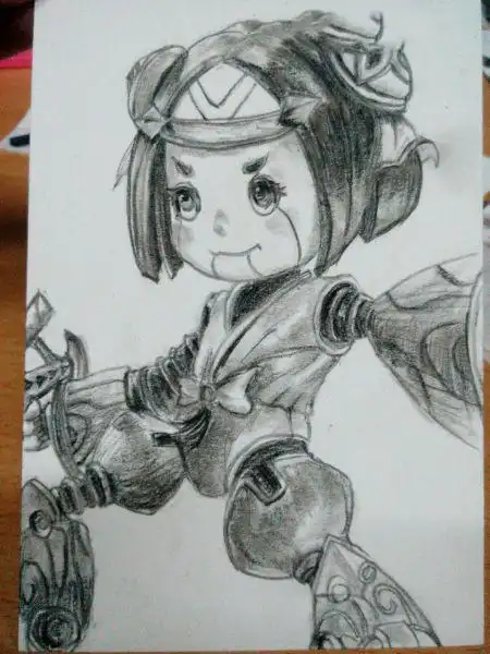 王者荣耀里的英雄图画