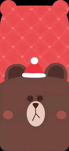 布朗熊耳朵壁纸iphonex1