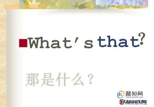 that意思是"那个",也用来代指单数名词.