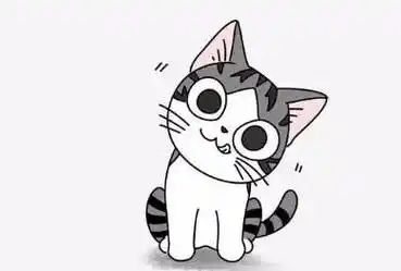 猫咪卡通图片简笔画