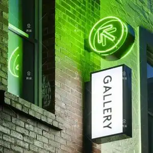 户外招牌led吊挂广告牌侧面挂墙式店招通体发光亚克力灯箱可定制