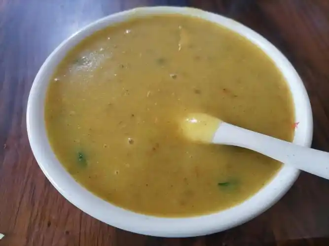 第一次吃豆沫新乡的豆沫里都没粉条花生