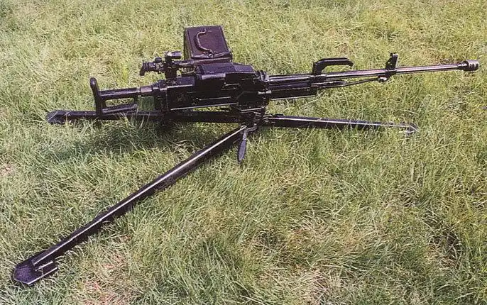 中国qjz89式12.7毫米重机枪
